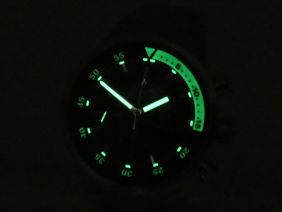 Cronografo IWC Aquatimer Day-Date 3719 Automatic Acciaio WITH BOX Braccialato ANNI '2000s - immagine 9