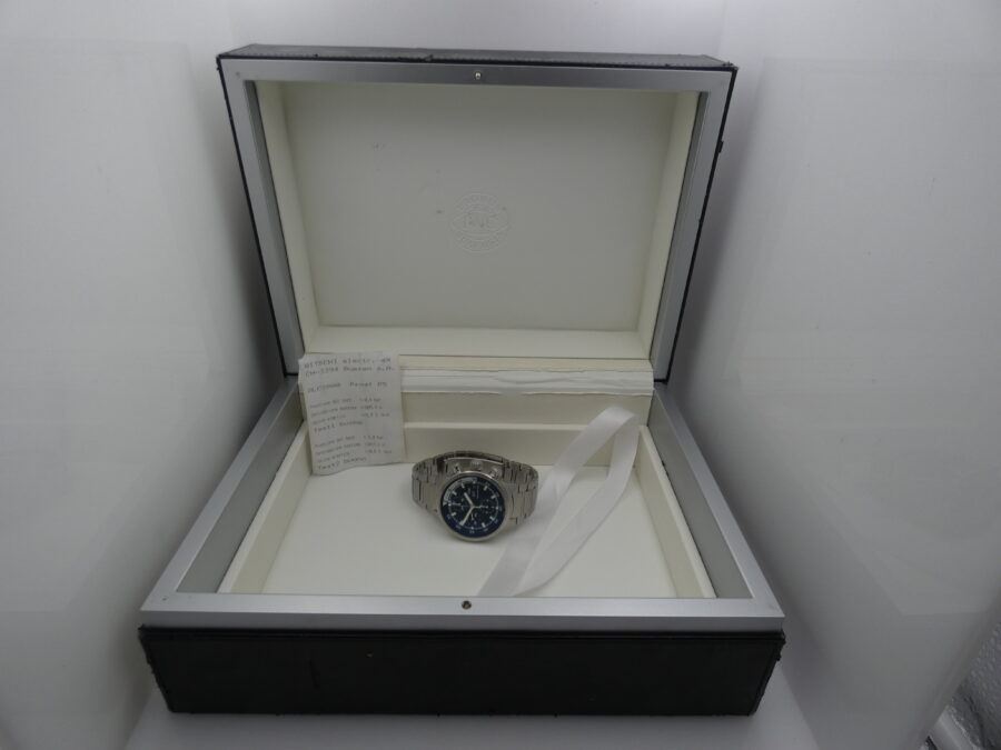 Cronografo IWC Aquatimer Day-Date 3719 Automatic Acciaio WITH BOX Braccialato ANNI '2000s - immagine 10