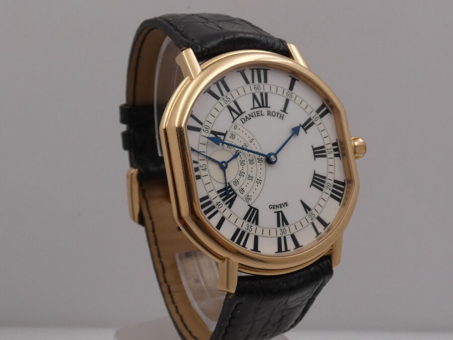 Daniel Roth Academia Athys II 109.Y.50 Oro Rosa 18 Kt ANNO 2009 BOX & PAPERS Top Condition - immagine 11