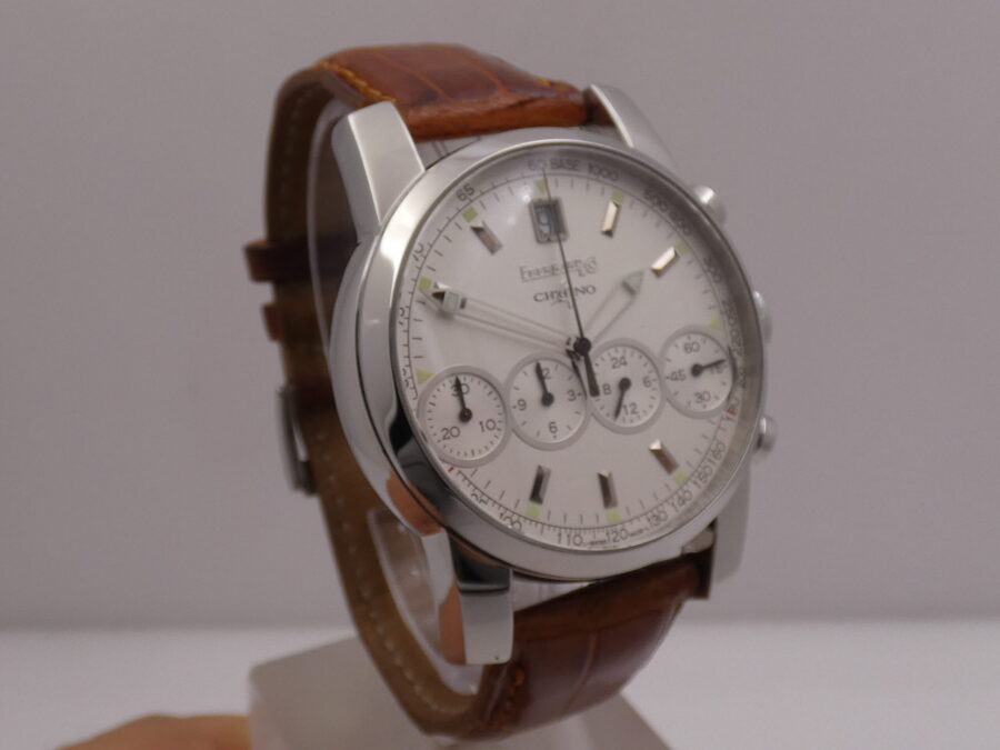 Cronografo Eberhard Chrono4 31041 Acciaio Automatico TOP CONDITION ANNI '2000s - immagine 10