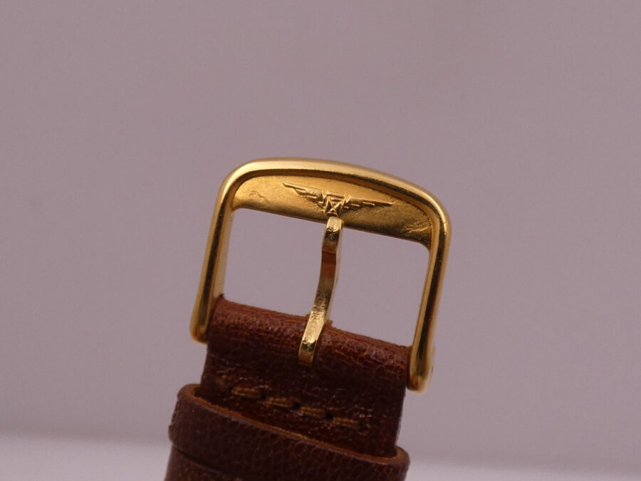 Longines Vintage Oro Rosa 18 Kt 7822 ANNO 1968 Carica Manuale Cal 428 - immagine 11