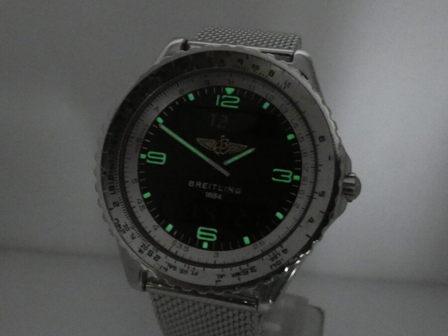 Breitling Chronospace Multifunction 42 mm A56012 Acciaio Analogico/Digitale ANNI '90s - immagine 11