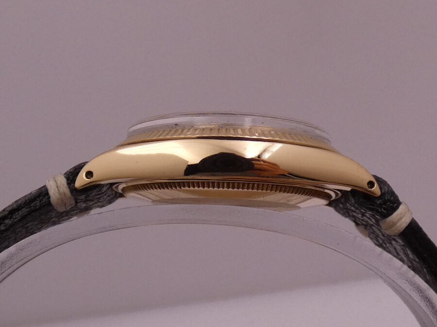 Rolex OysterPerpetual 1005 Oro 18 Kt Automatico ANNO 1965 Top Condition WITH BOX - immagine 12