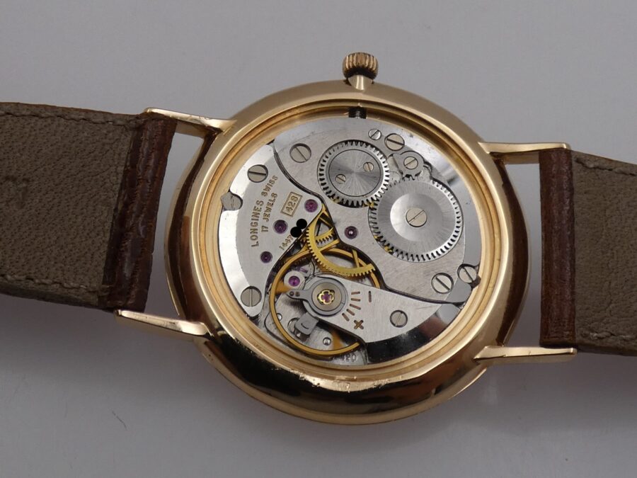 Longines Vintage Oro Rosa 18 Kt 7822 ANNO 1968 Carica Manuale Cal 428 - immagine 16