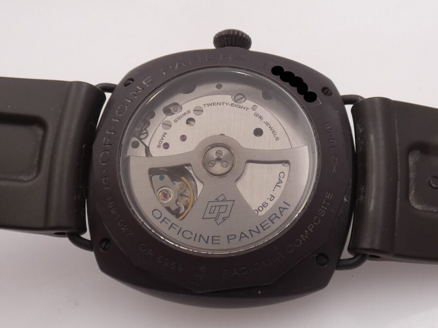 Panerai Radiomir Composite Black Seal 3 Days PAM00505 OP6959 BOX&PAPERS STICKERS Ceramic ANNO 2013 - immagine 15