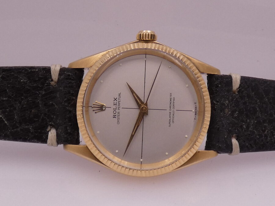 Rolex OysterPerpetual 1005 Oro 18 Kt Automatico ANNO 1965 Top Condition WITH BOX - immagine 3