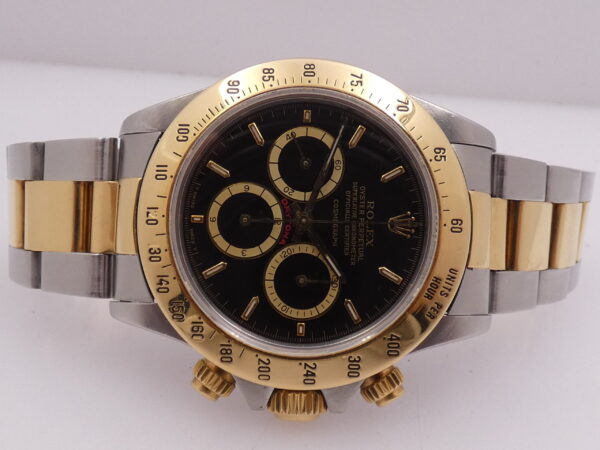 Rolex Daytona 16523 Floating Dial Serie L ANNO 1989 Acciaio & Oro 18 Kt WITH BOX