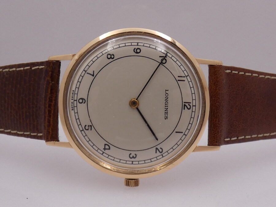 Longines Vintage Oro Rosa 18 Kt 7822 ANNO 1968 Carica Manuale Cal 428 - immagine 5