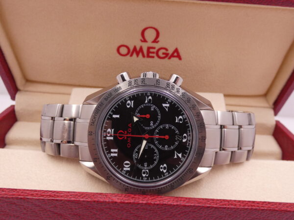 Cronografo Omega Speedmaster Broad Arrow Olympic 3556.50.00 ANNO 2004 With Papers Braccialato