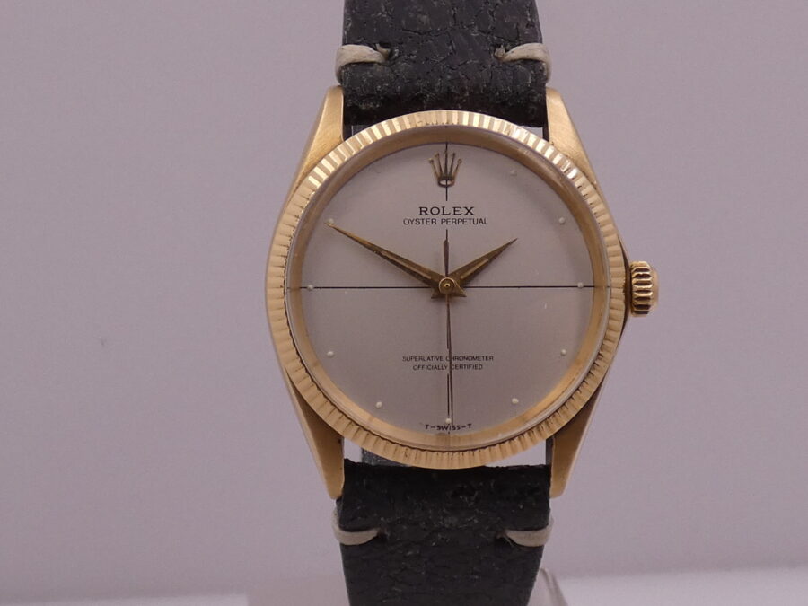 Rolex OysterPerpetual 1005 Oro 18 Kt Automatico ANNO 1965 Top Condition WITH BOX - immagine 7