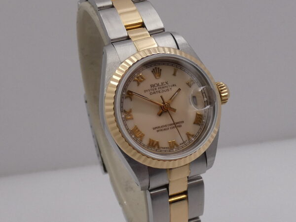 Rolex Datejust Lady 69173 Acciaio & Oro 18 Kt ANNO 1990 Automatico WITH BOX