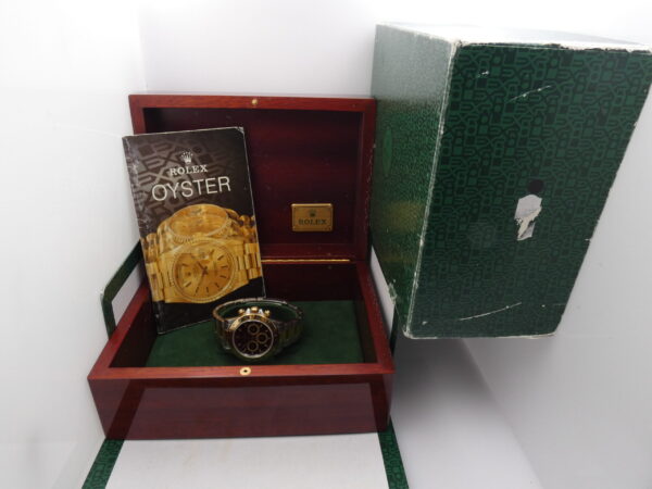 Rolex Daytona 16523 Floating Dial Serie L ANNO 1989 Acciaio & Oro 18 Kt WITH BOX