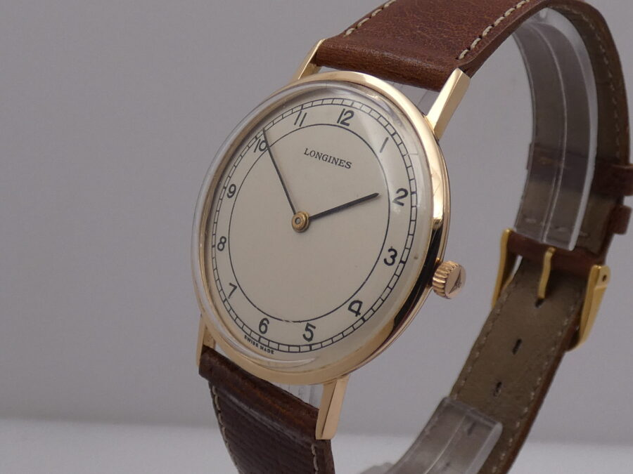 Longines Vintage Oro Rosa 18 Kt 7822 ANNO 1968 Carica Manuale Cal 428 - immagine 8