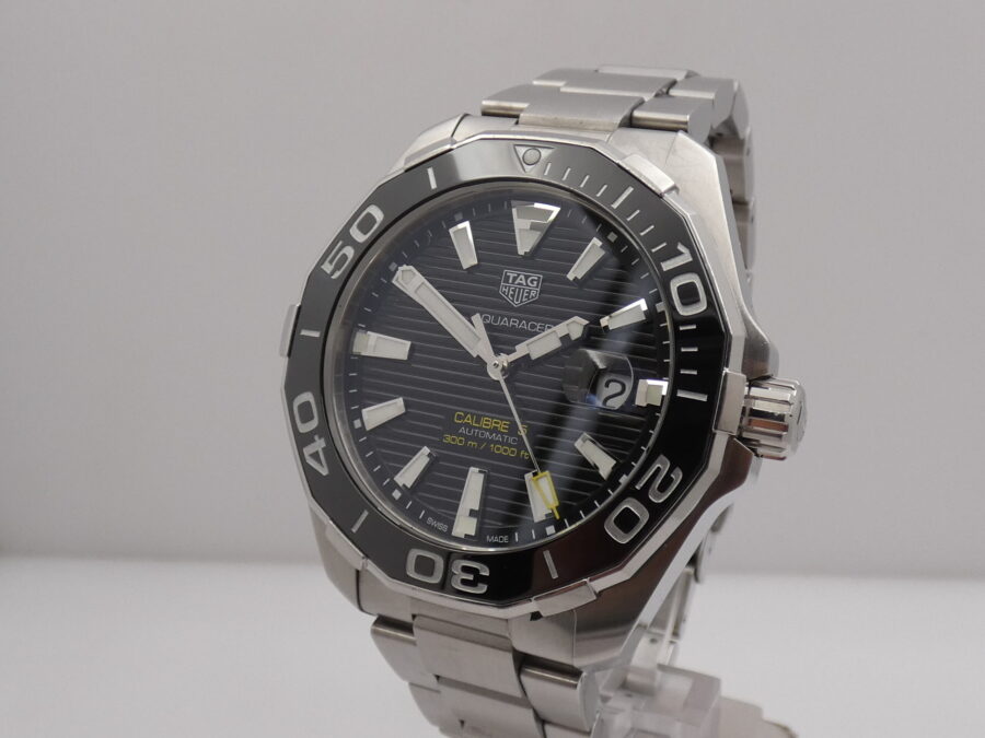 Tag Heuer Aquaracer WAY201A Ghiera Ceramica WITH BOX Automatico Acciaio Braccialato ANNO 2018 - immagine 8