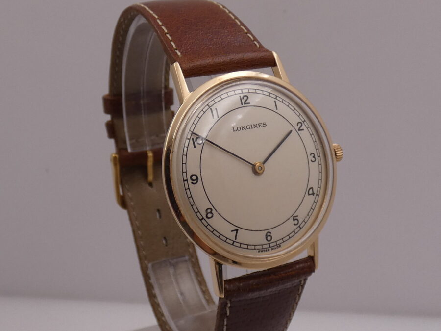 Longines Vintage Oro Rosa 18 Kt 7822 ANNO 1968 Carica Manuale Cal 428 - immagine 9