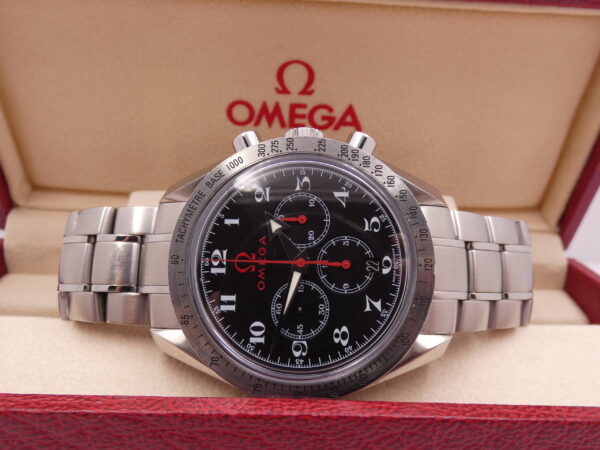 Cronografo Omega Speedmaster Broad Arrow Olympic 3556.50.00 ANNO 2004 With Papers Braccialato