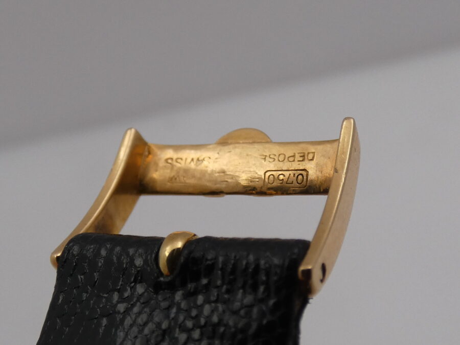Omega Jumbo 37 mm Automatic Bumper 2714 ANNO 1947 Oro Rosa 18 Kt WITH BOX - immagine 10