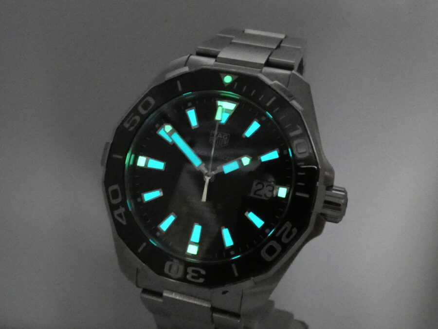 Tag Heuer Aquaracer WAY201A Ghiera Ceramica WITH BOX Automatico Acciaio Braccialato ANNO 2018 - immagine 10