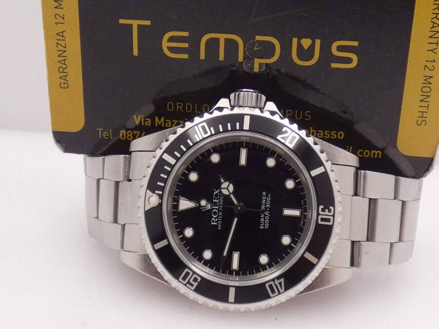 Rolex Submariner No Date 14060 ANNO 1995 Automatico WITH BOX Acciaio - immagine 3