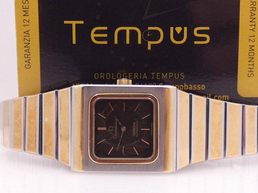Omega Constellation Chocolate Spider Dial ANNO 1974 Automatico Braccialato - immagine 2