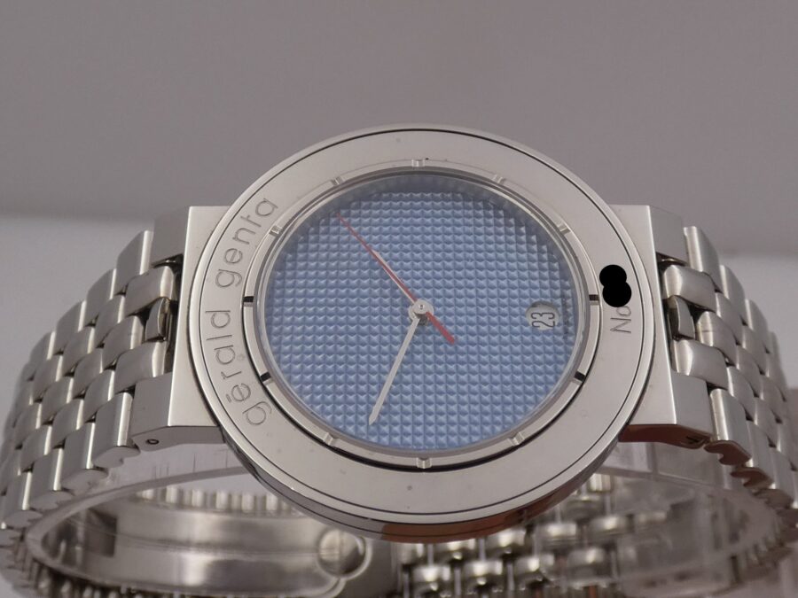 Gerald Genta Retro Classic G3339.7 Tiffany Dial NEW OLD STOCK Acciaio