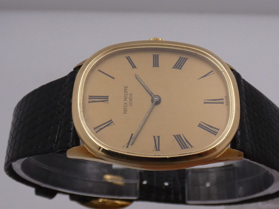 Patek Philippe Ellipse 3546 Oro Massiccio 18 Kt BOX & PAPERS Just Serviced Carica Manuale