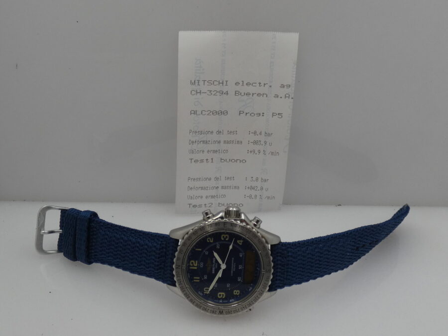Cronografo Breitling Intruder Reveil A51035 Acciaio ANNI '90s - immagine 12