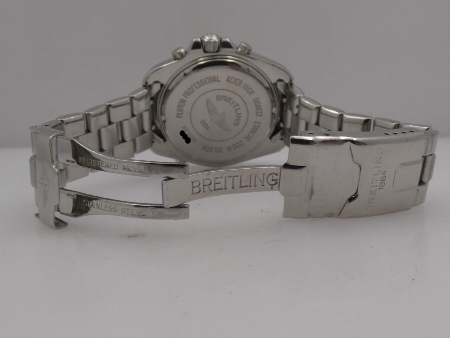 Cronografo Breitling Pluton Professional A51038 Acciaio ANNi '90 Braccialato - immagine 13