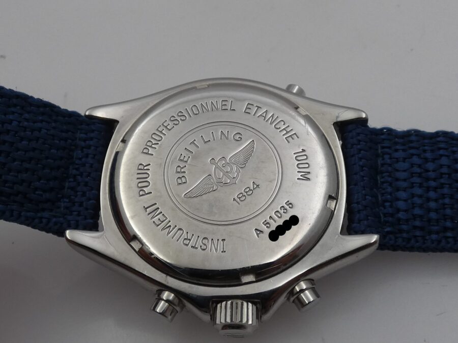 Cronografo Breitling Intruder Reveil A51035 Acciaio ANNI '90s - immagine 15