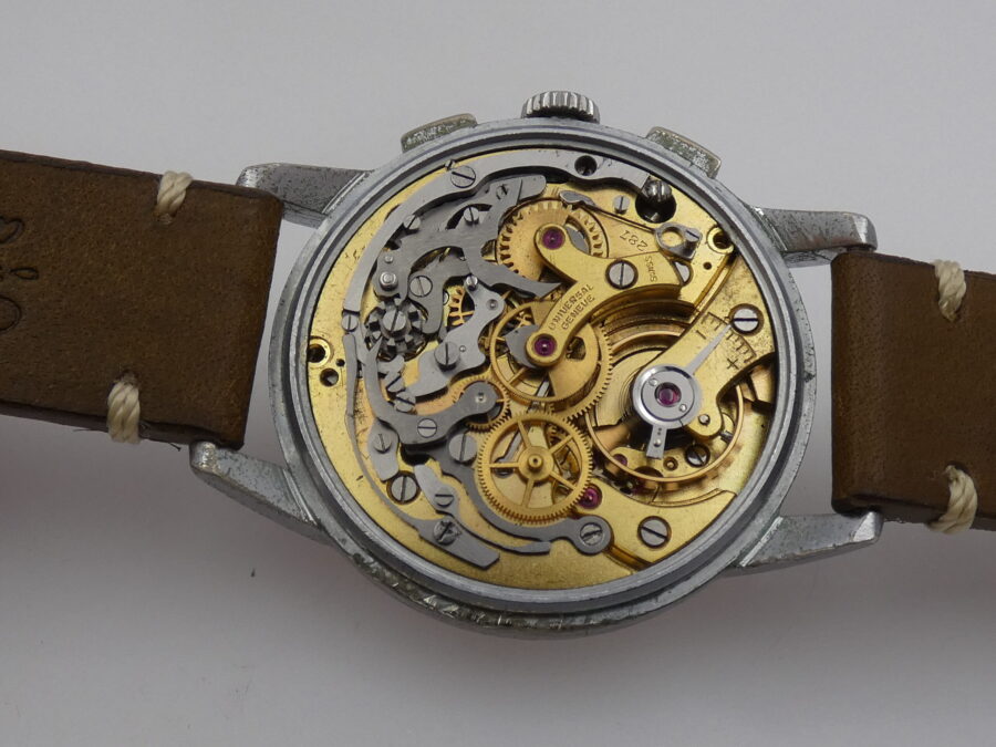 Cronografo Universal Geneve Compax Jumbo 38mm 32417 Carica Manuale ANNI '50s - immagine 15