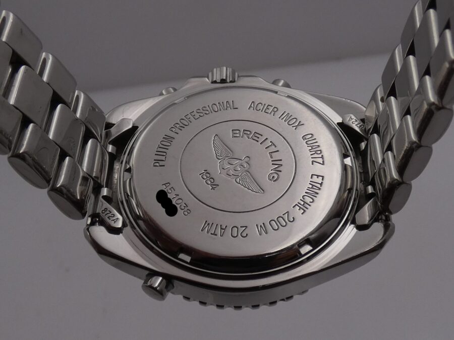 Cronografo Breitling Pluton Professional A51038 Acciaio ANNi '90 Braccialato - immagine 16