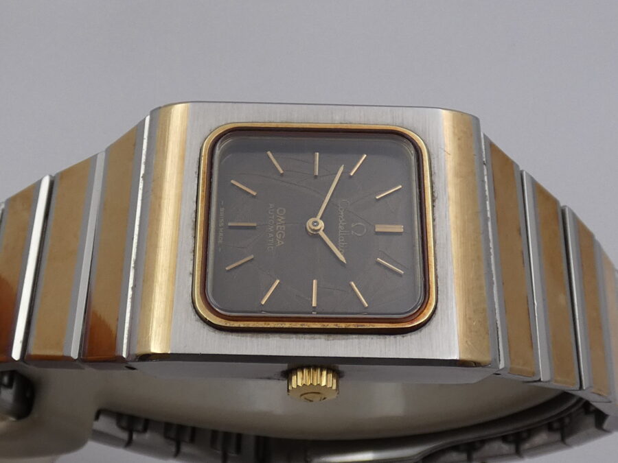Omega Constellation Chocolate Spider Dial ANNO 1974 Automatico Braccialato - immagine 3