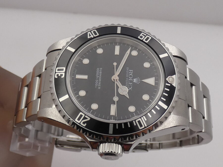 Rolex Submariner No Date 14060 ANNO 1995 Automatico WITH BOX Acciaio - immagine 4