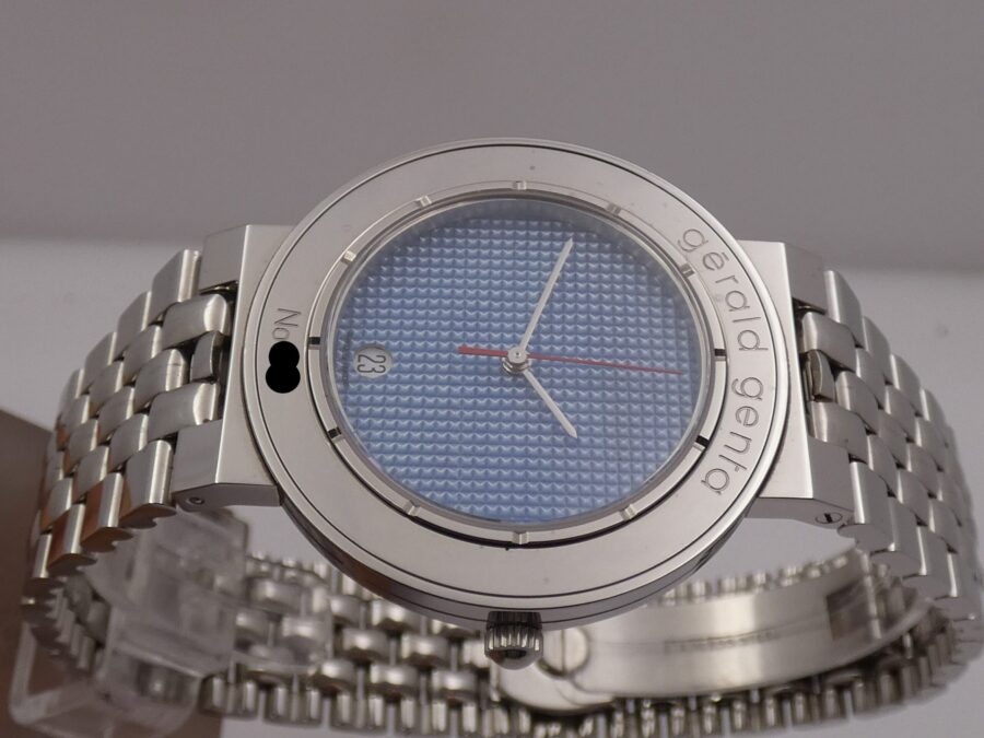 Gerald Genta Retro Classic G3339.7 Tiffany Dial NEW OLD STOCK Acciaio - immagine 3