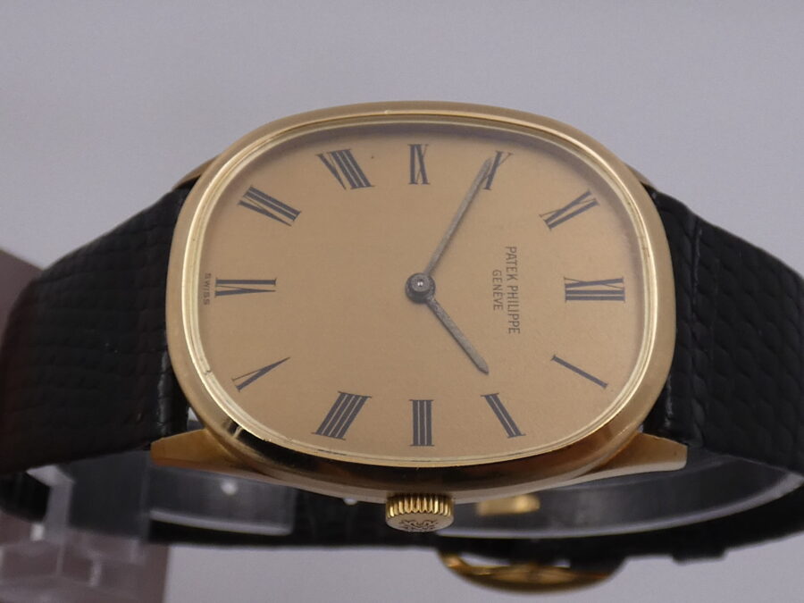 Patek Philippe Ellipse 3546 Oro Massiccio 18 Kt BOX & PAPERS Just Serviced Carica Manuale - immagine 3
