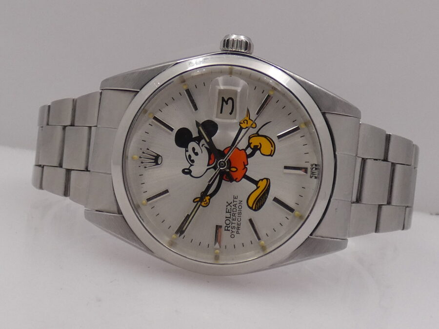 Rolex Oysterdate Precision Mickey Mouse 6694 ANNO 1972 Acciaio Carica Manuale JUST SERVICED - immagine 3