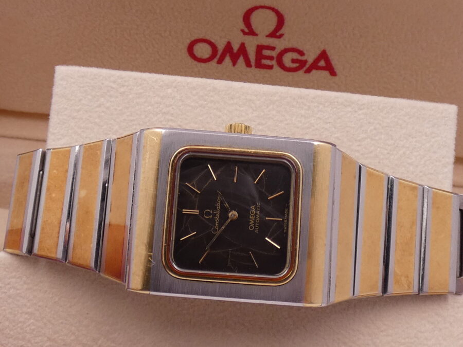 Omega Constellation Chocolate Spider Dial ANNO 1974 Automatico Braccialato - immagine 4
