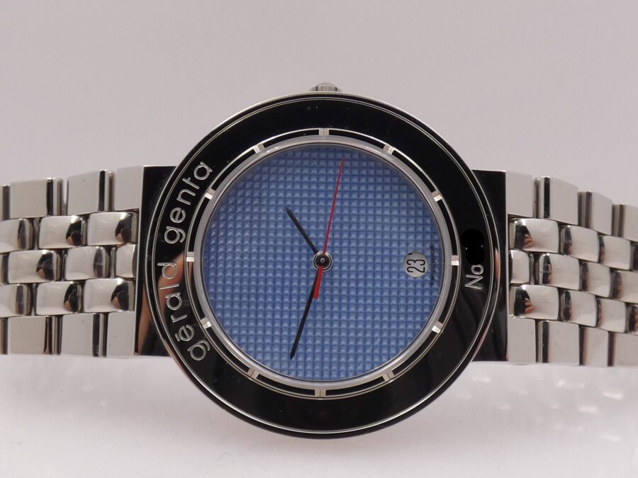 Gerald Genta Retro Classic G3339.7 Tiffany Dial NEW OLD STOCK Acciaio - immagine 5