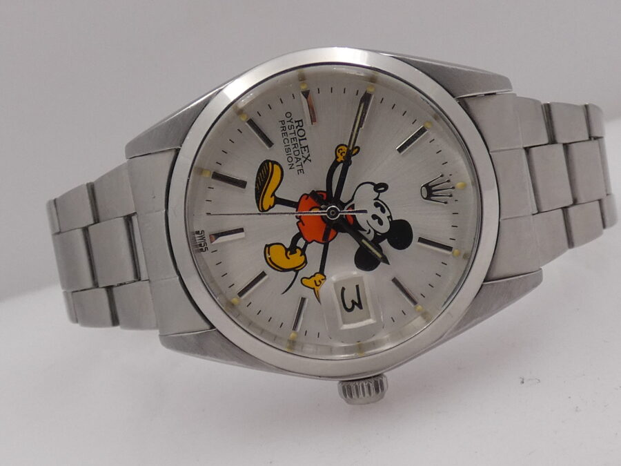 Rolex Oysterdate Precision Mickey Mouse 6694 ANNO 1972 Acciaio Carica Manuale JUST SERVICED - immagine 4