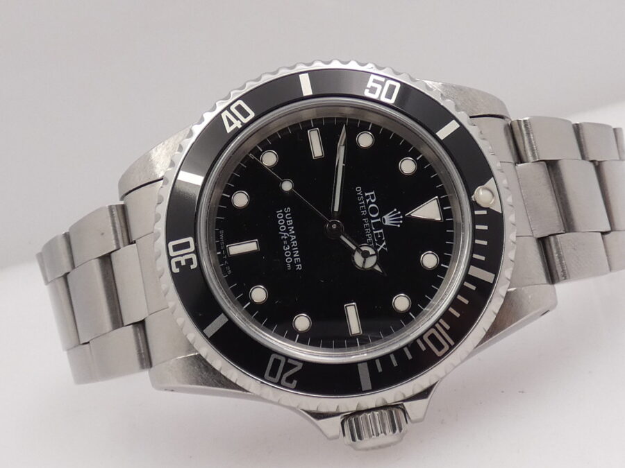 Rolex Submariner No Date 14060 ANNO 1995 Automatico WITH BOX Acciaio - immagine 6