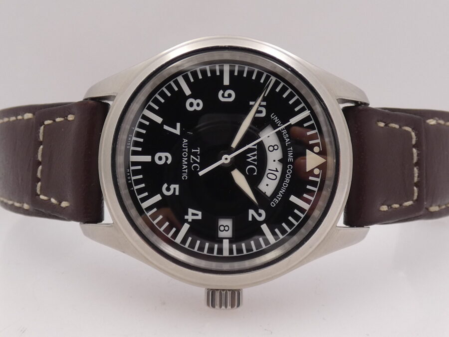 IWC Pilot Spitfire UTC TZC IW3251 Acciaio Automatico WITH BOX - immagine 5