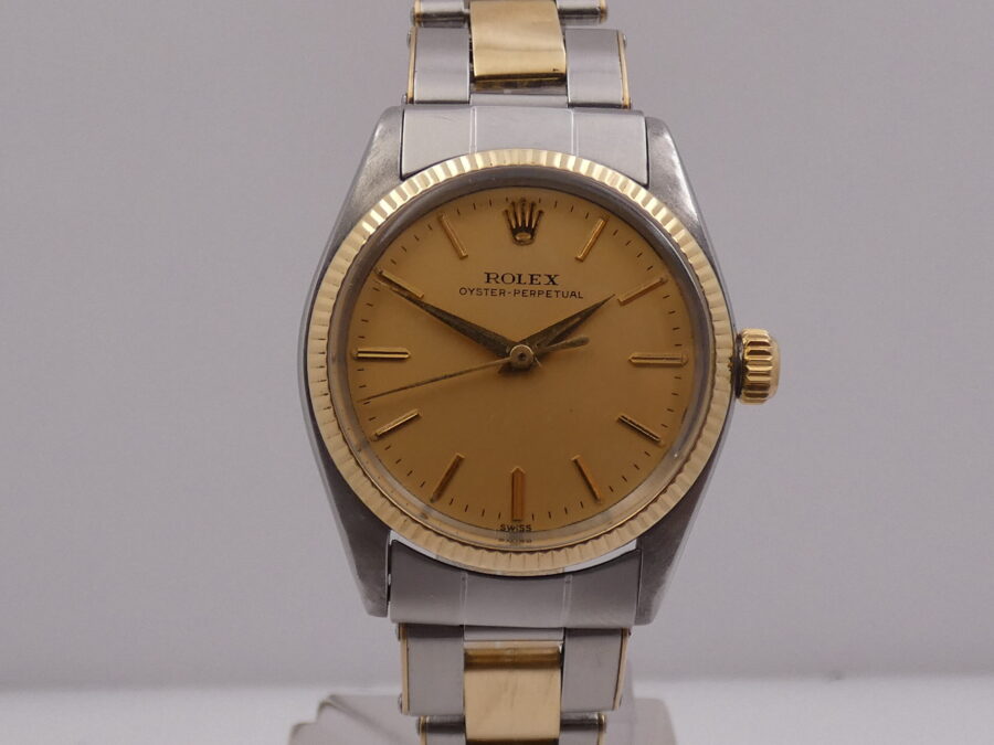 Rolex OysterPerpetual Mid-Size 6548 ANNO 1958 Acciaio & Oro 18 Kt Automatico - immagine 5