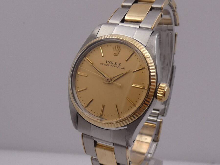 Rolex OysterPerpetual Mid-Size 6548 ANNO 1958 Acciaio & Oro 18 Kt Automatico - immagine 6