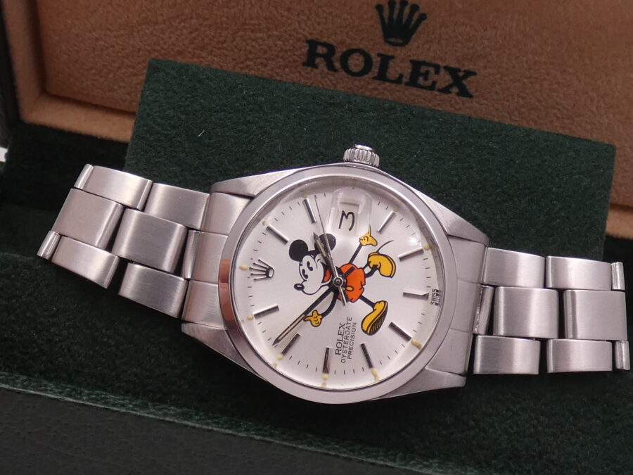 Rolex Oysterdate Precision Mickey Mouse 6694 ANNO 1972 Acciaio Carica Manuale JUST SERVICED - immagine 7