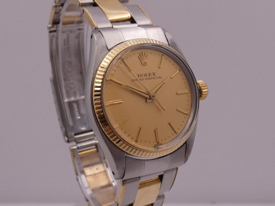 Rolex OysterPerpetual Mid-Size 6548 ANNO 1958 Acciaio & Oro 18 Kt Automatico - immagine 7