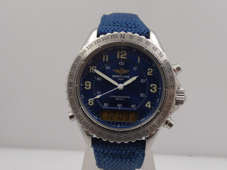 Cronografo Breitling Intruder Reveil A51035 Acciaio ANNI '90s - immagine 8