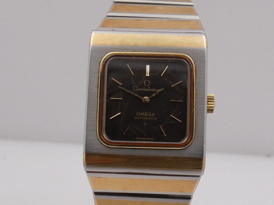 Omega Constellation Chocolate Spider Dial ANNO 1974 Automatico Braccialato - immagine 8