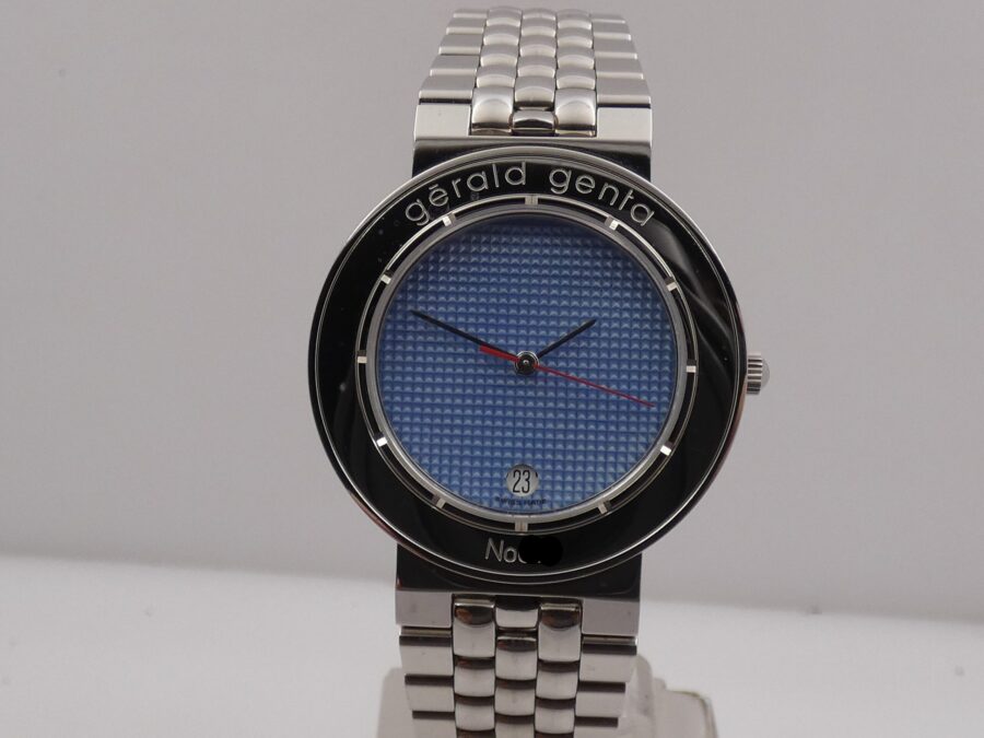 Gerald Genta Retro Classic G3339.7 Tiffany Dial NEW OLD STOCK Acciaio - immagine 9