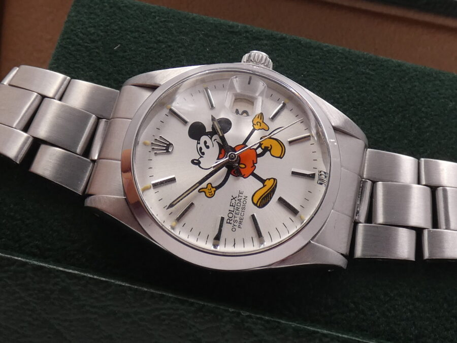 Rolex Oysterdate Precision Mickey Mouse 6694 ANNO 1972 Acciaio Carica Manuale JUST SERVICED - immagine 8