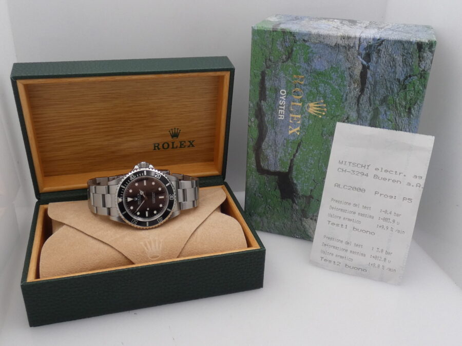 Rolex Submariner No Date 14060 ANNO 1995 Automatico WITH BOX Acciaio - immagine 10